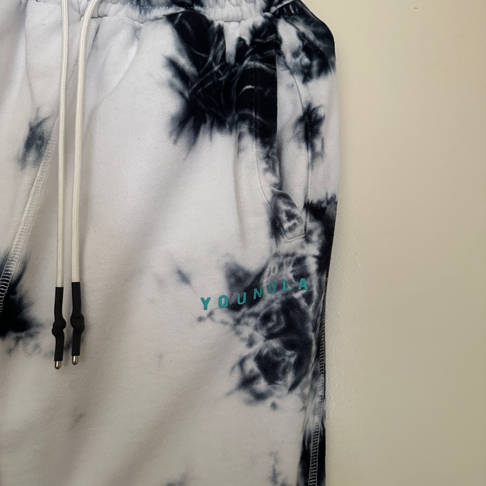 YoungLA Monochrome Tie-Dye Joggers
